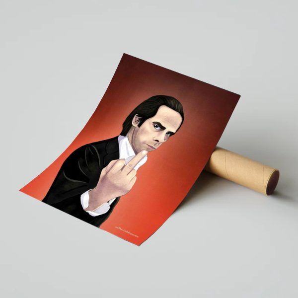 Nick Cave illustration