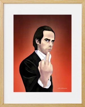 Nick Cave illustration