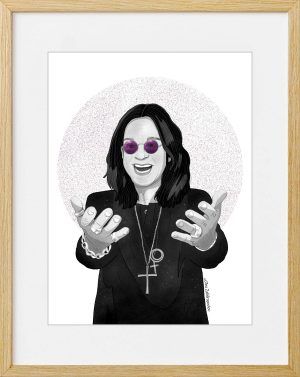 Ozzy Osbourne illustration
