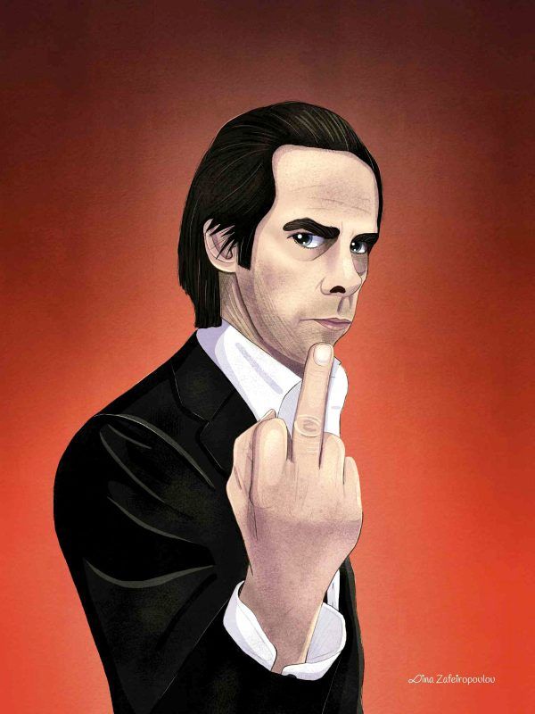 Nick Cave illustration